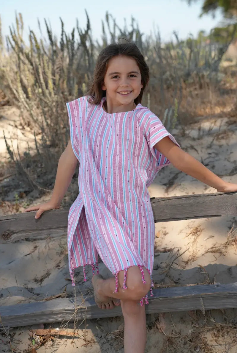 Kids Sun Poncho - 100% Turkish Cotton