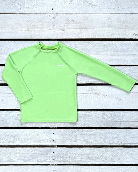 Soft Lime Long Sleeve Sun Shirt