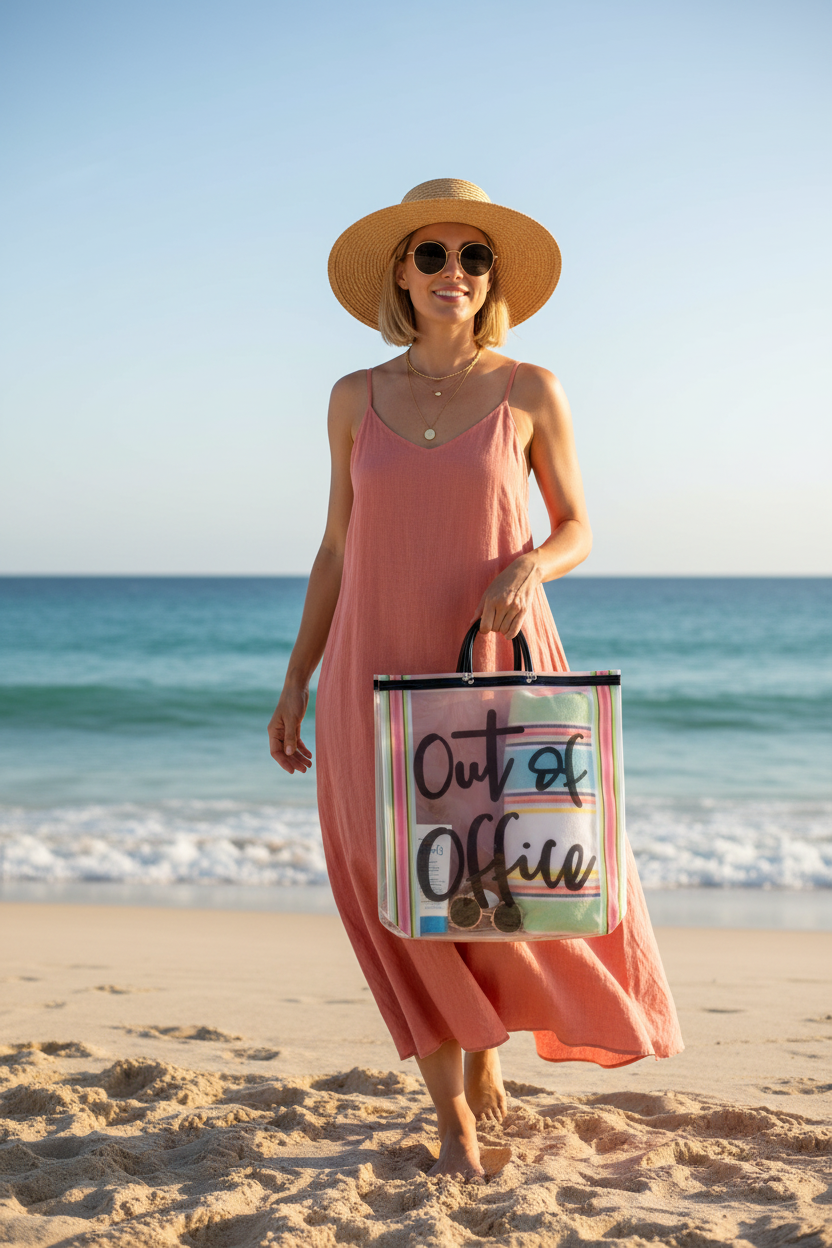El Carricitos Recycled Beach Tote