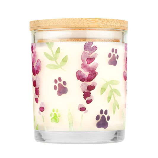 Lavender Green Tea Candle