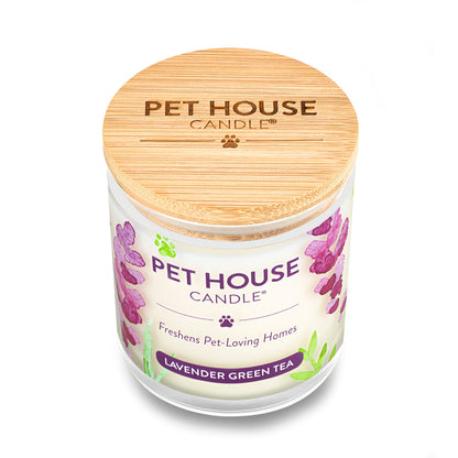 Lavender Green Tea Candle