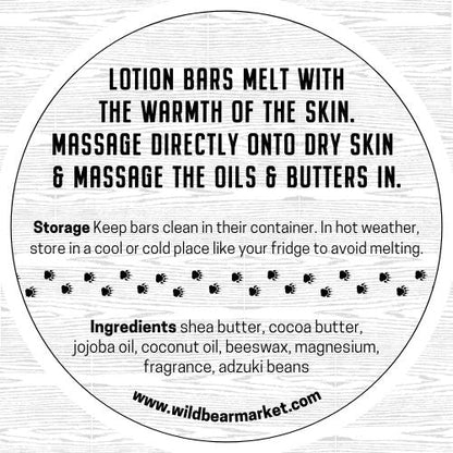 Lavender Chamomile BABY Solid Lotion Bar