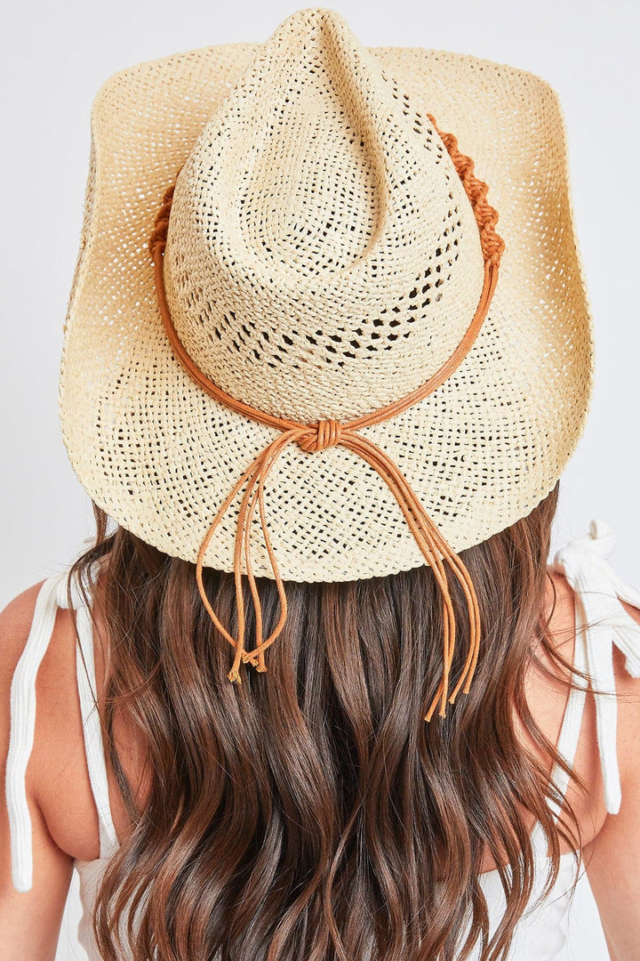 Wynonna Ivory Straw Cowboy Hat