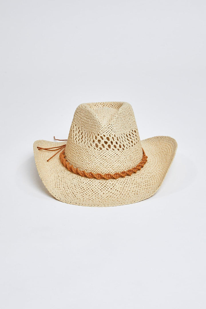 Wynonna Ivory Straw Cowboy Hat
