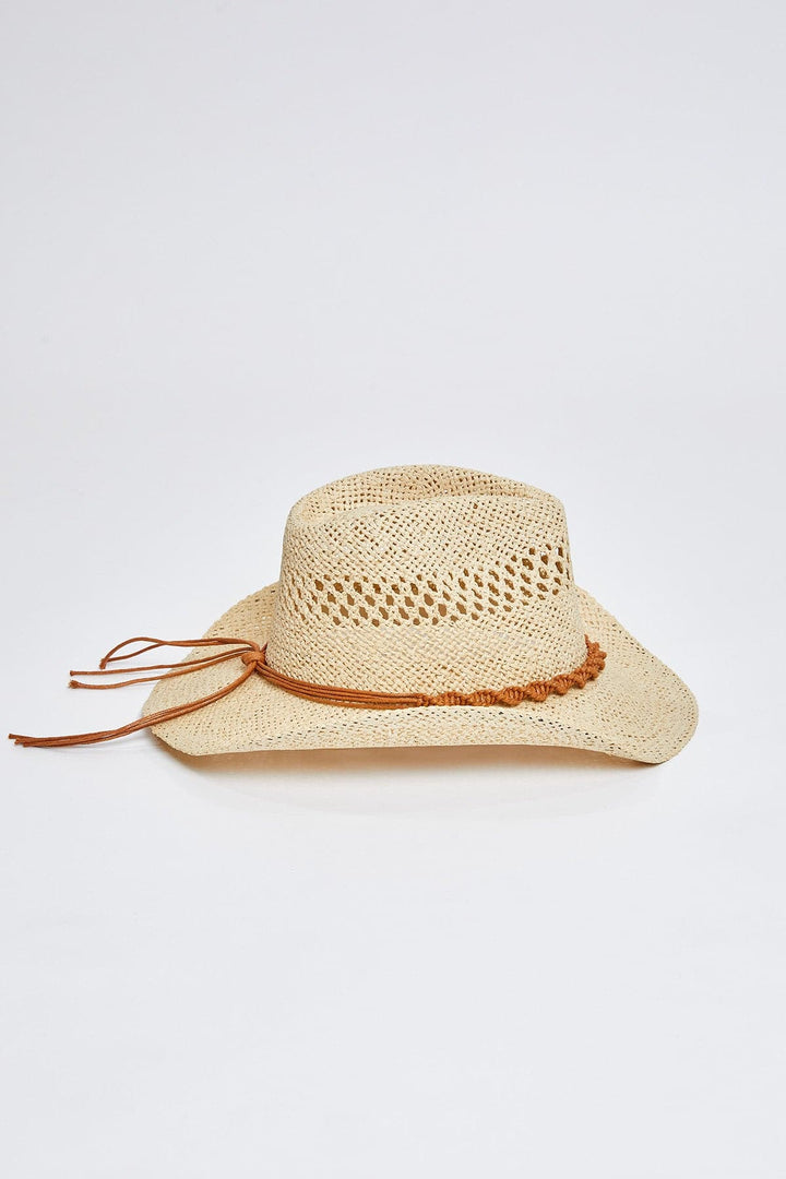 Wynonna Ivory Straw Cowboy Hat