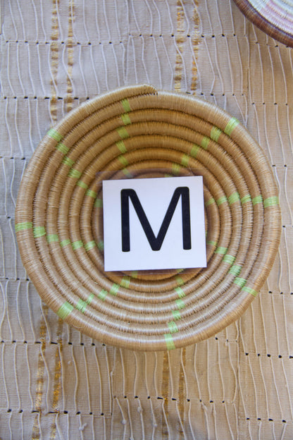 African Baskets, Earthy Neutral Global Decor, from Rwanda, Assorted Sizes