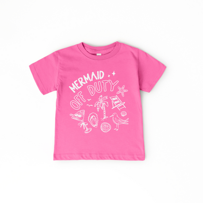 Mermaid Off Duty Toddler/Youth Graphic Tee