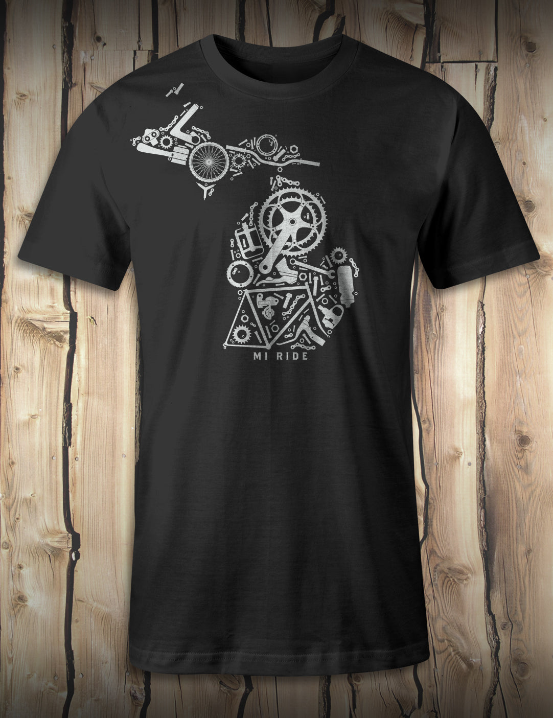 MI Ride "Bike Parts" - Black