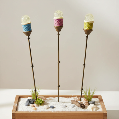 Mini Tiki Torches (Set of 3)