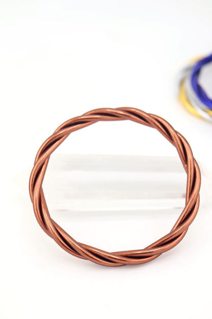 Twisted Thai Buddhist Temple Bracelets, Mantra Bangle, Kumlai, Colors & Sizes Available