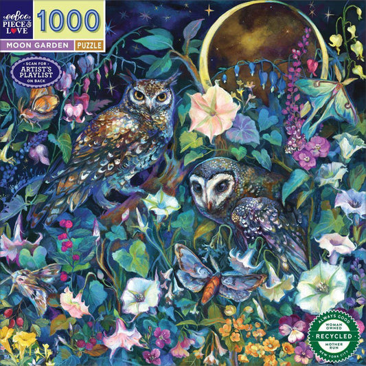 Moon Garden 1000 Piece Jigsaw Puzzle eeBoo