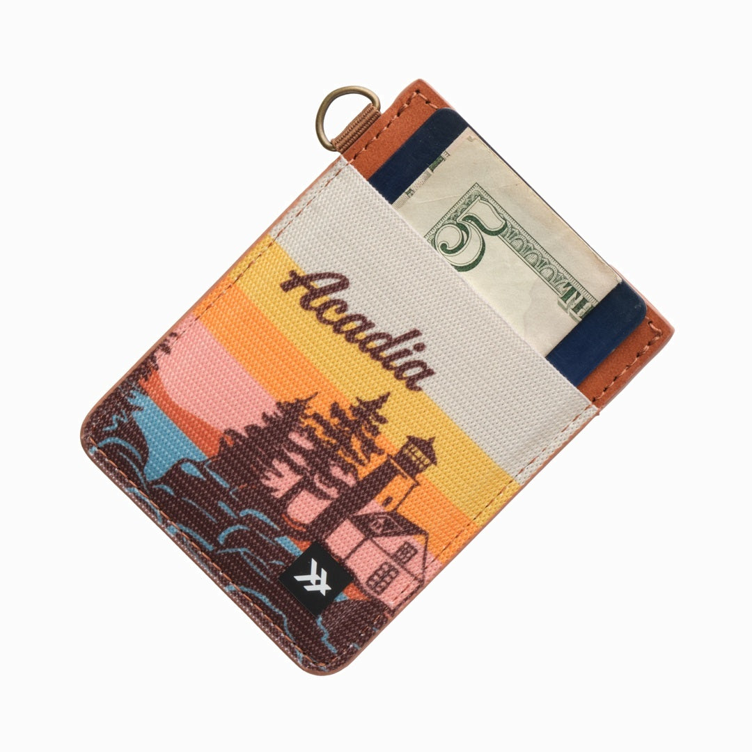 Acadia - Vertical Leather Wallet