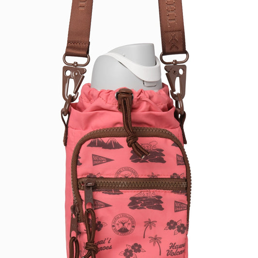 Hawaii Volcanoes - Water Bottle Sling Bag