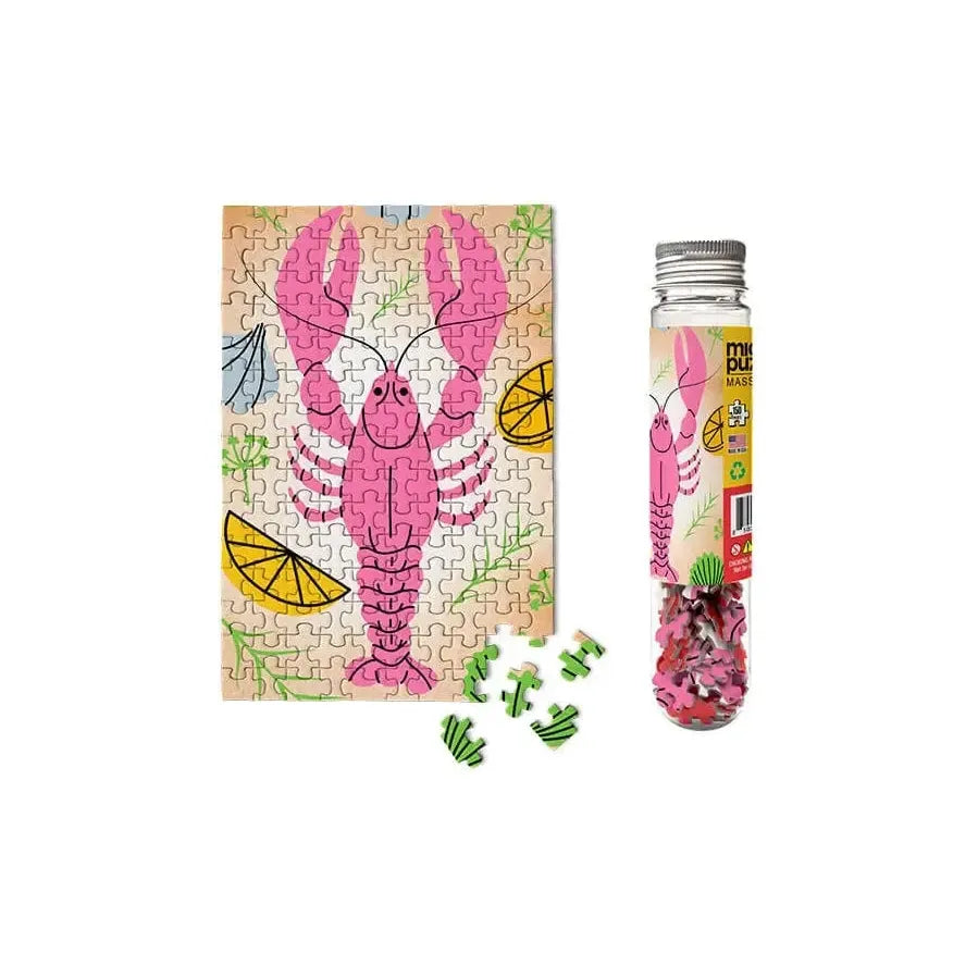 New England Lobstah 150 Piece Mini Jigsaw Puzzle Micro Puzzles