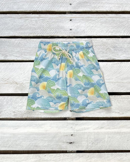 Ocean Orient Boy Swim Trunks