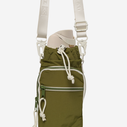 Olive - Water Bottle Sling Bag