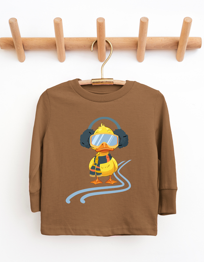 One Cool Duck Youth & Toddler Long Sleeve Graphic Tee