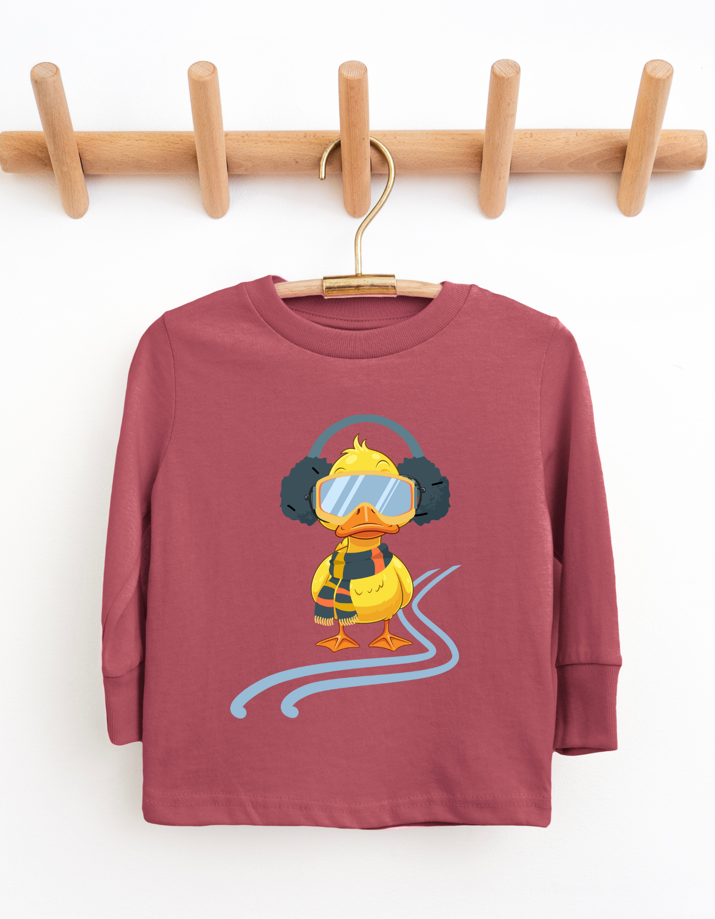 One Cool Duck Youth & Toddler Long Sleeve Graphic Tee