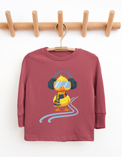 One Cool Duck Youth & Toddler Long Sleeve Graphic Tee