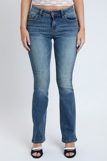 Women's WannaBettaButt Mid Rise Bootcut Jeans