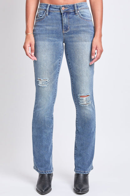 Women's WannaBettaButt Mid Rise Bootcut Jeans