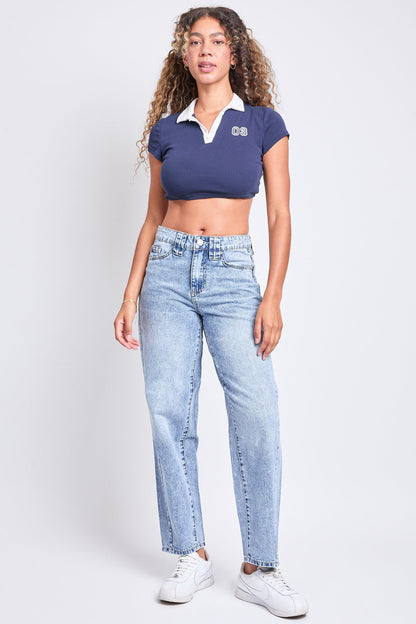 Women's Rigid Detailed Barrel Jeans