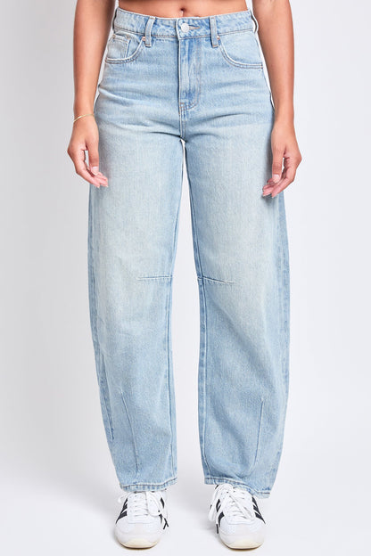 Women's Rigid Detailed Barrel Jeans