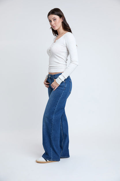 Women's Brittany Wide Leg Jeans