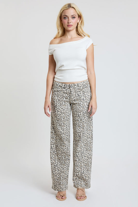 Women's Brittany Low Rise Wide Leg Jeans