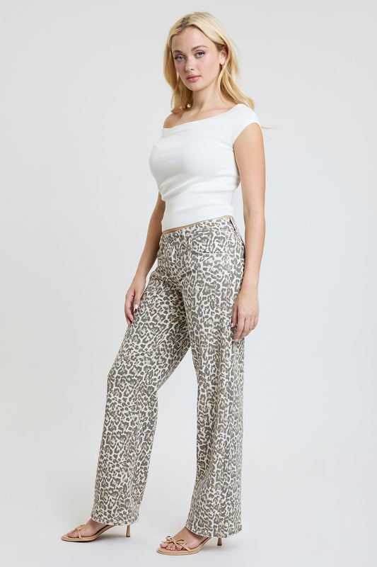 Women's Brittany Low Rise Wide Leg Jeans