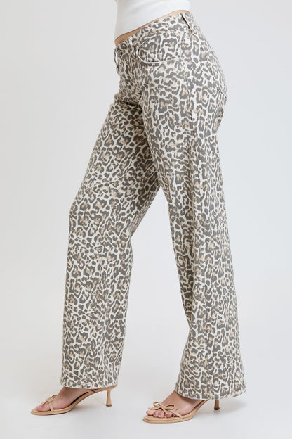 Women's Brittany Low Rise Wide Leg Jeans