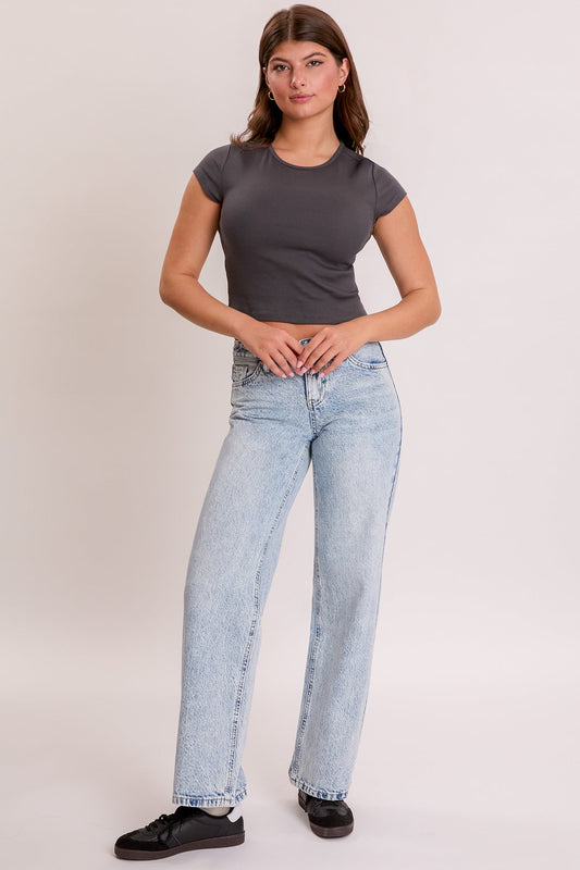 Women's Brittany Wide Leg with Butterfly Print