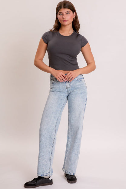 Women's Britney Wide Leg with Butterfly Print