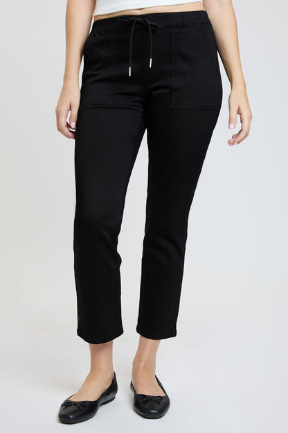 Women's High Rise Pull On Straight Leg Jogger
