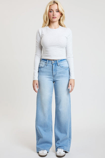 Women's Super Soft High Rise Wide Leg Jeans