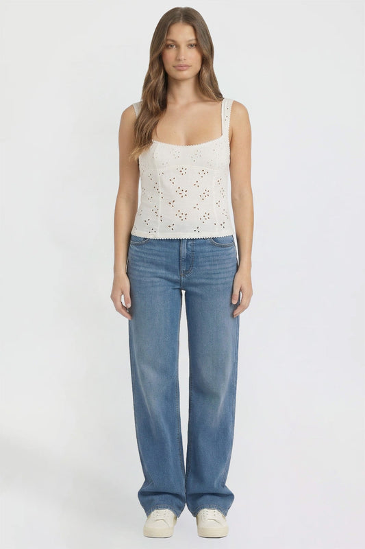 Women's Super Soft High Rise Wide Leg Jeans
