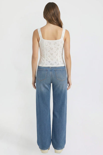Women's Super Soft High Rise Wide Leg Jeans