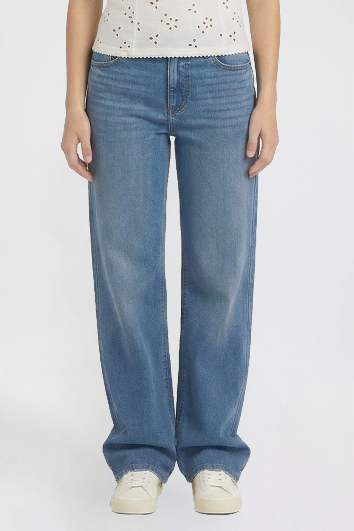Women's Super Soft High Rise Wide Leg Jeans