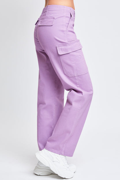 Women’s High Rise Straight Leg Cargo Pants