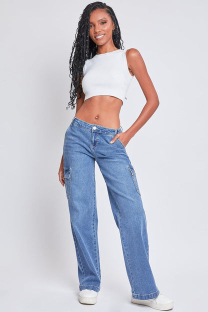 Women's Straight Leg Cargo Skater Jeans