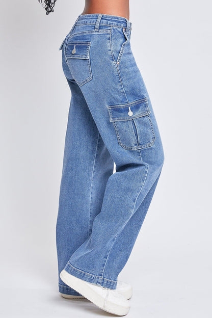Women's Straight Leg Cargo Skater Jeans