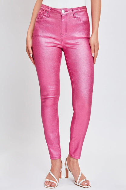 Women's Hyperstretch Skinny Metallic Pants