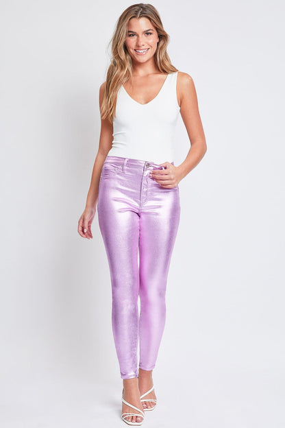 Women's Hyperstretch Skinny Metallic Pants