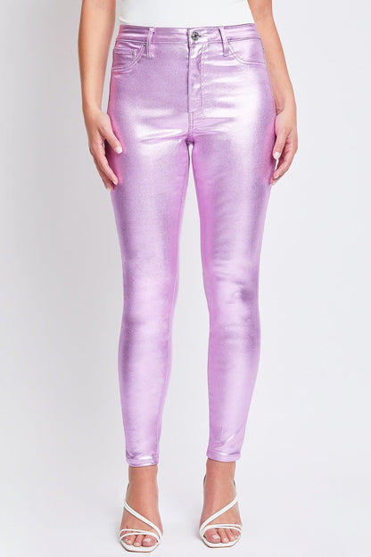 Women's Hyperstretch Skinny Metallic Pants