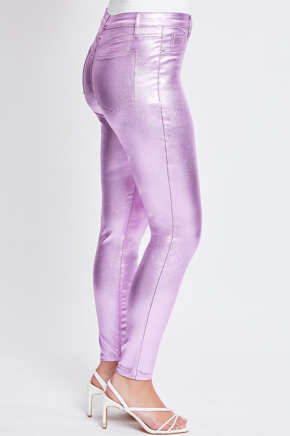 Women's Hyperstretch Skinny Metallic Pants