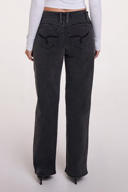 Women's Luxe High Rise WannaBettaButt Straight Leg Jeans