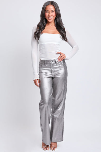 Women's Hyperstretch Straight Leg Metallic Pant