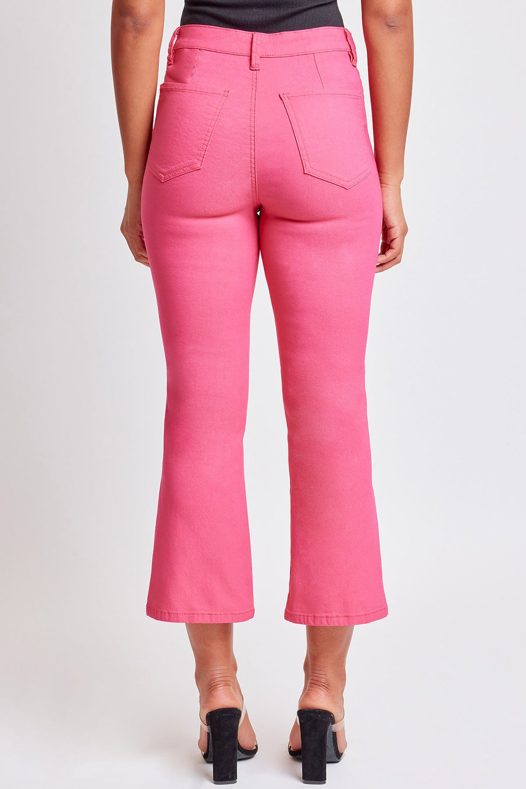 Women's Hyperstretch Cropped Kick Flare Leg Pants