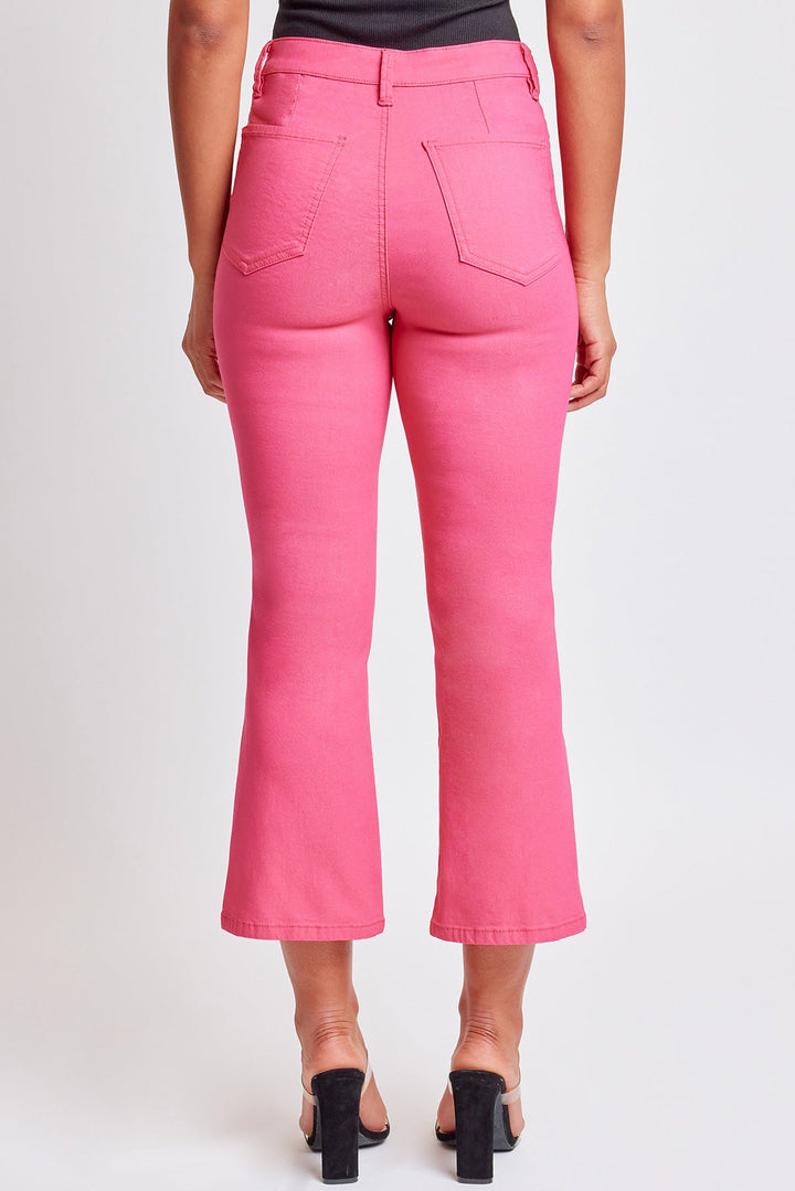 Women's Hyperstretch Cropped Kick Flare Leg Pants