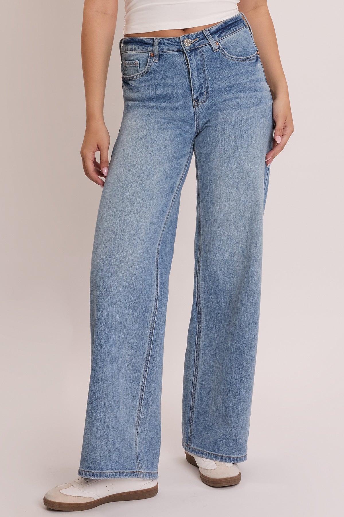 Women's Luxe Bella Wide Leg Jeans